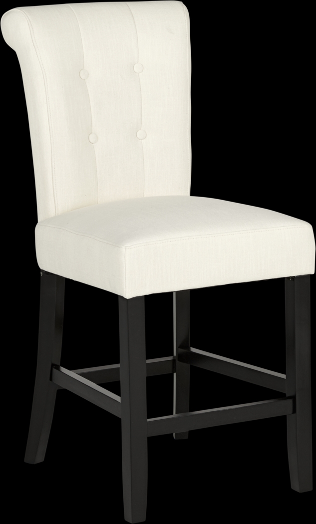 Orland Park Black 5 Pc Counter Height Dining Set with White Stools - Thumbnail - Image 4