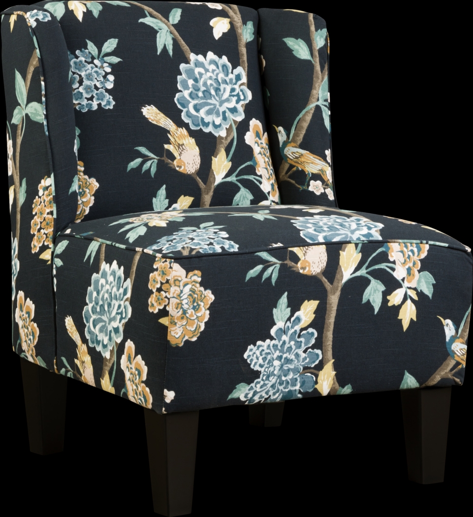 Georgie Graphite Accent Chair - Thumbnail - Image 1