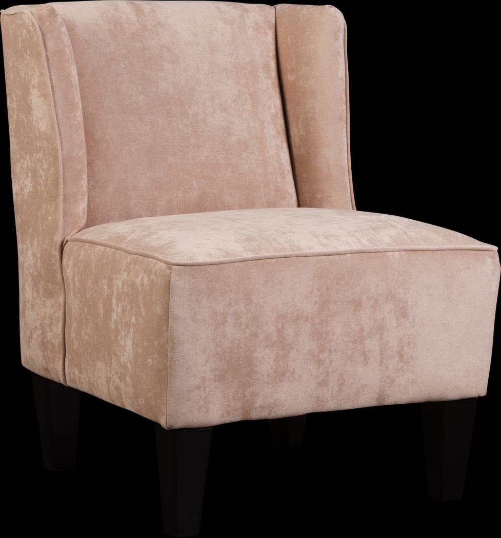 Georgie Pink Rose Accent Chair - Thumbnail - Image 1