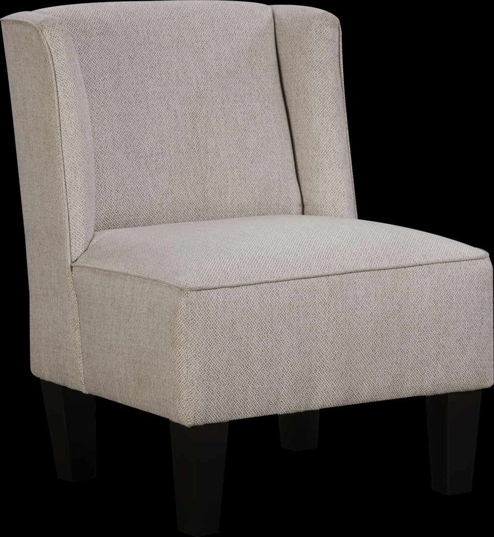 Georgie Platinum Accent Chair - Thumbnail - Image 1