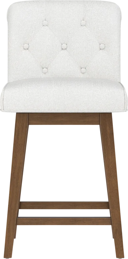 Geral White Counter Height Adjustable Stool - Thumbnail - Image 15