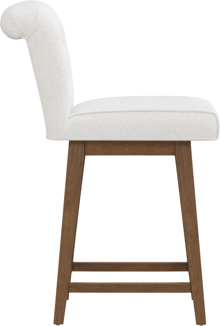 Geral White Counter Height Adjustable Stool - Thumbnail - Image 16
