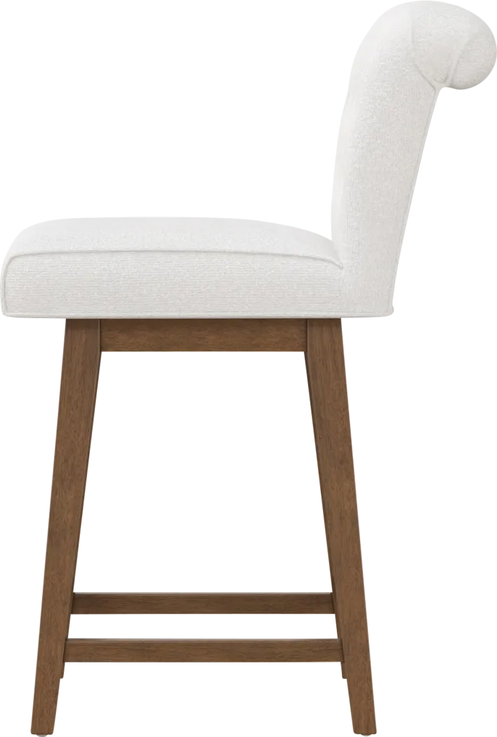 Geral White Counter Height Adjustable Stool - Thumbnail - Image 18