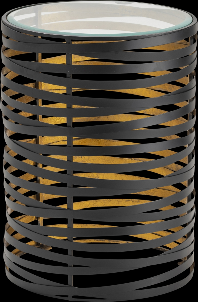 Geraldus Black Accent Table - Thumbnail - Image 1