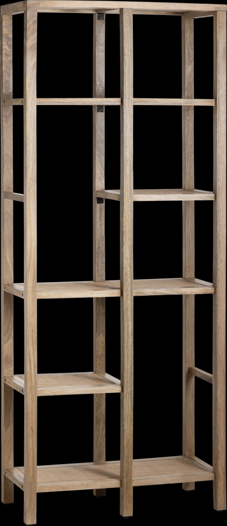 Geralynn Light Brown Bookcase - Thumbnail - Image 1