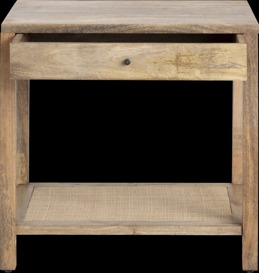 Geralynn Light Brown End Table - Thumbnail - Image 4