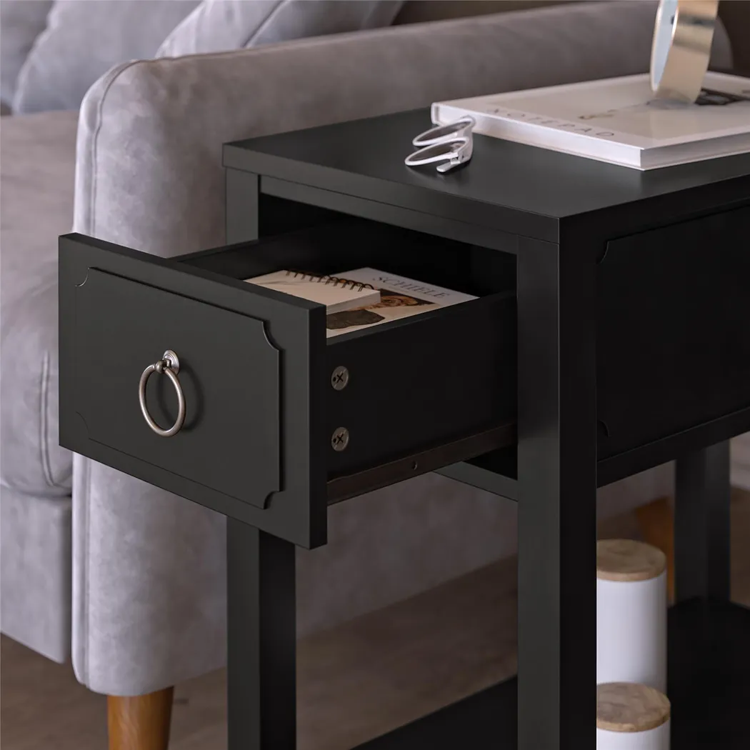 Gereon Black End Table - Thumbnail - Image 5