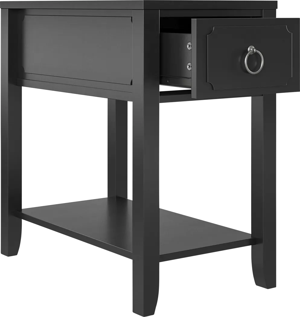 Gereon Black End Table - Thumbnail - Image 8
