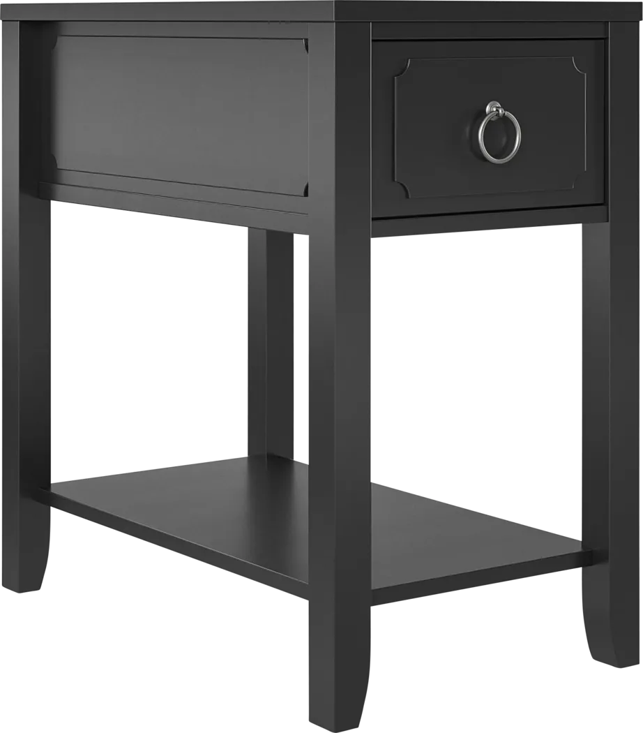 Gereon Black End Table - Thumbnail - Image 1