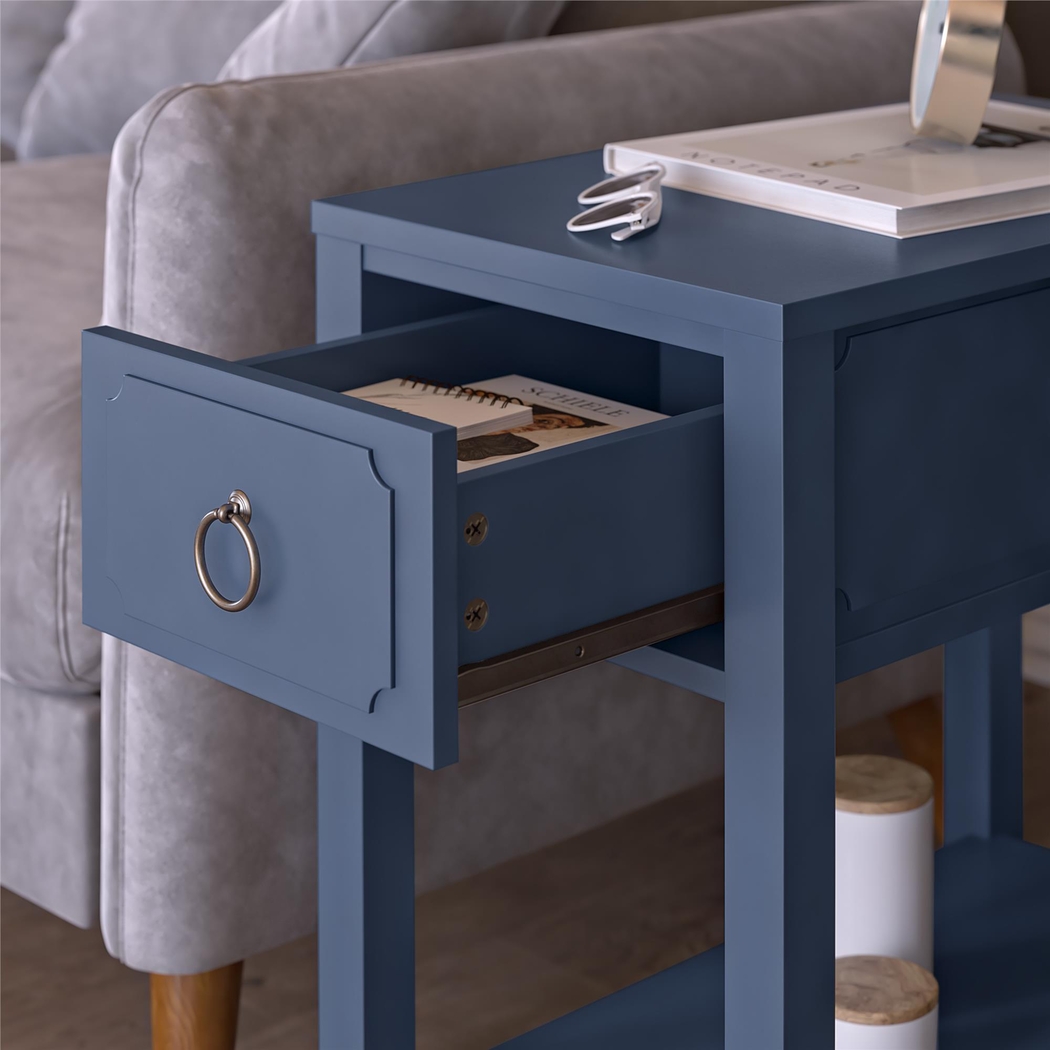 Gereon Blue End Table - Thumbnail - Image 5