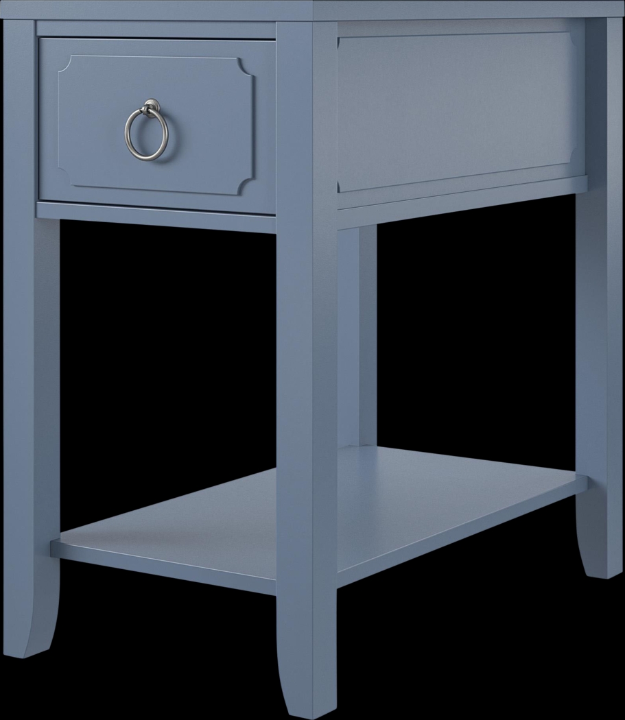 Gereon Blue End Table - Thumbnail - Image 6