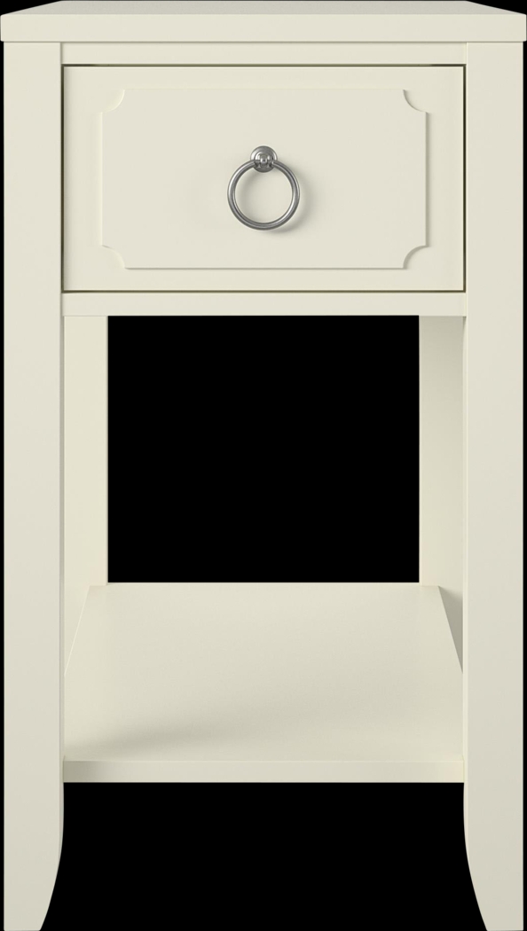 Gereon White End Table - Thumbnail - Image 6