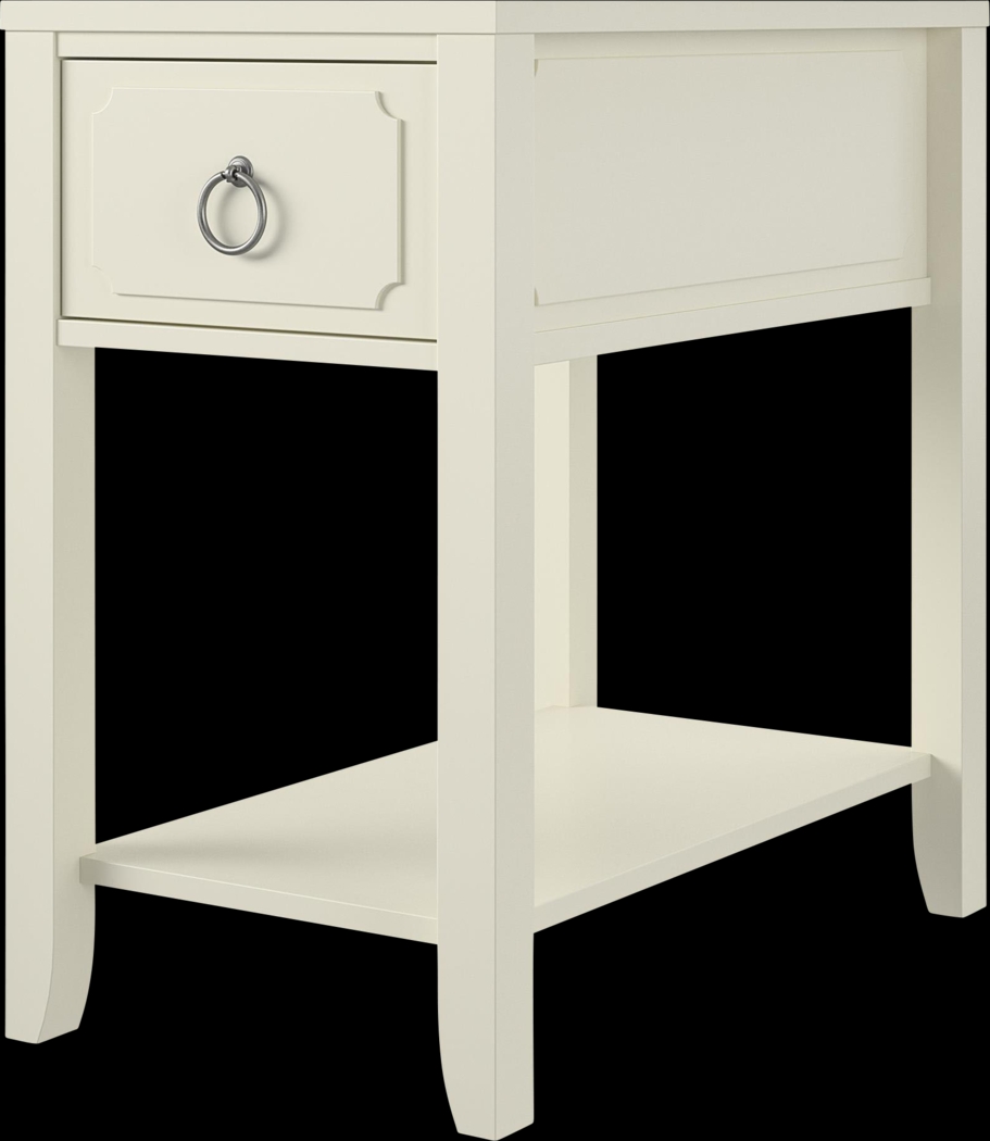 Gereon White End Table - Thumbnail - Image 7