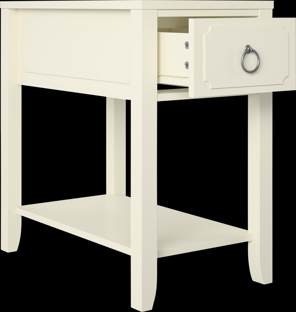 Gereon White End Table - Thumbnail - Image 8