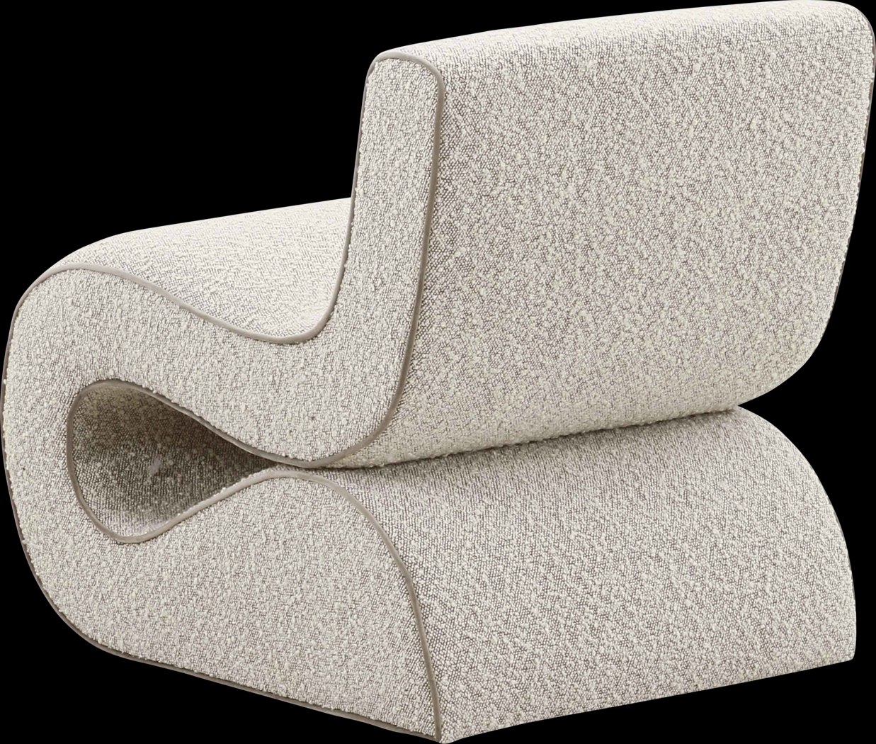 Gerig Gray Accent Chair - Thumbnail - Image 4