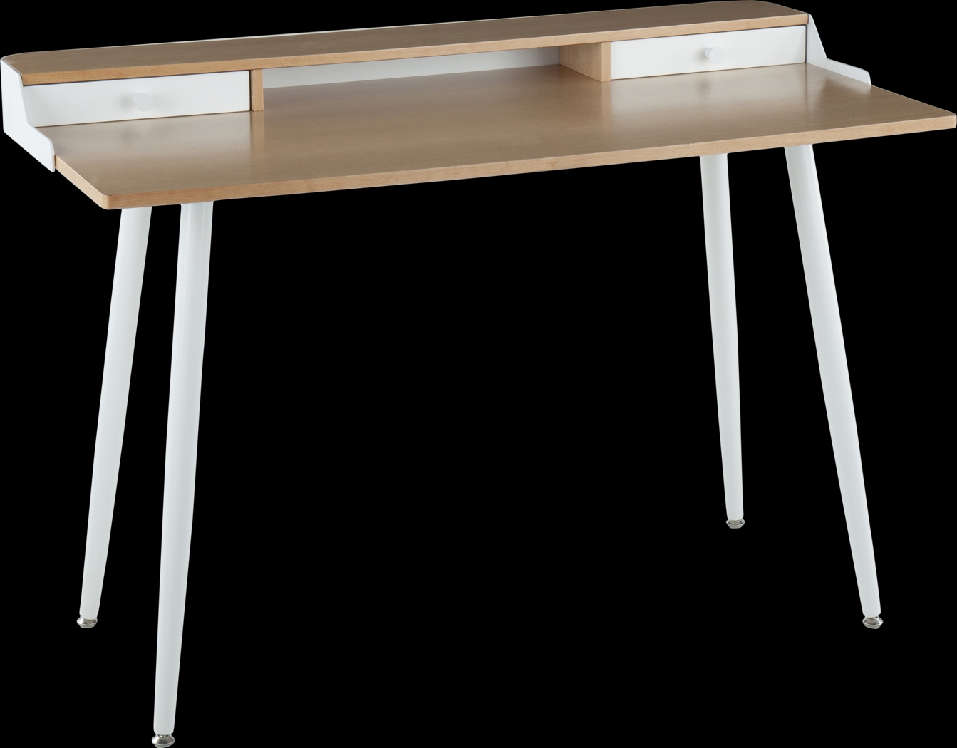 Gerlando White Desk - Thumbnail - Image 1