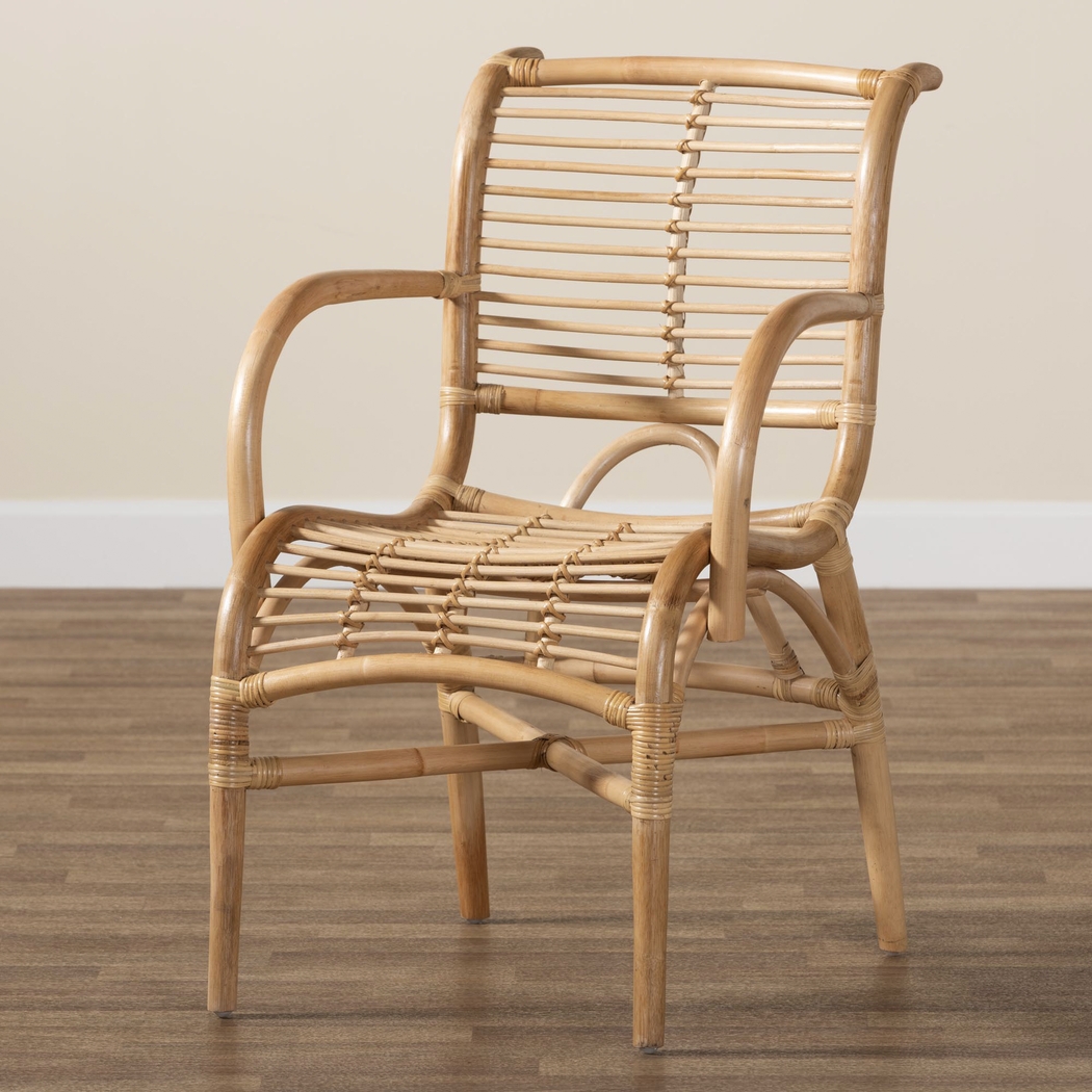 Gerlaugh Natural Arm Chair - Thumbnail - Image 3