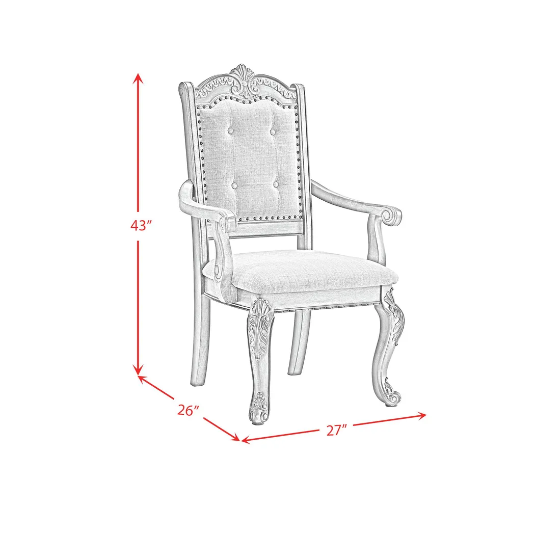 Germa Brown Side Chair, Set of 2 - Thumbnail - Image 3