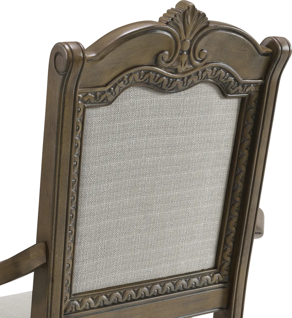 Germa Brown Side Chair, Set of 2 - Thumbnail - Image 4