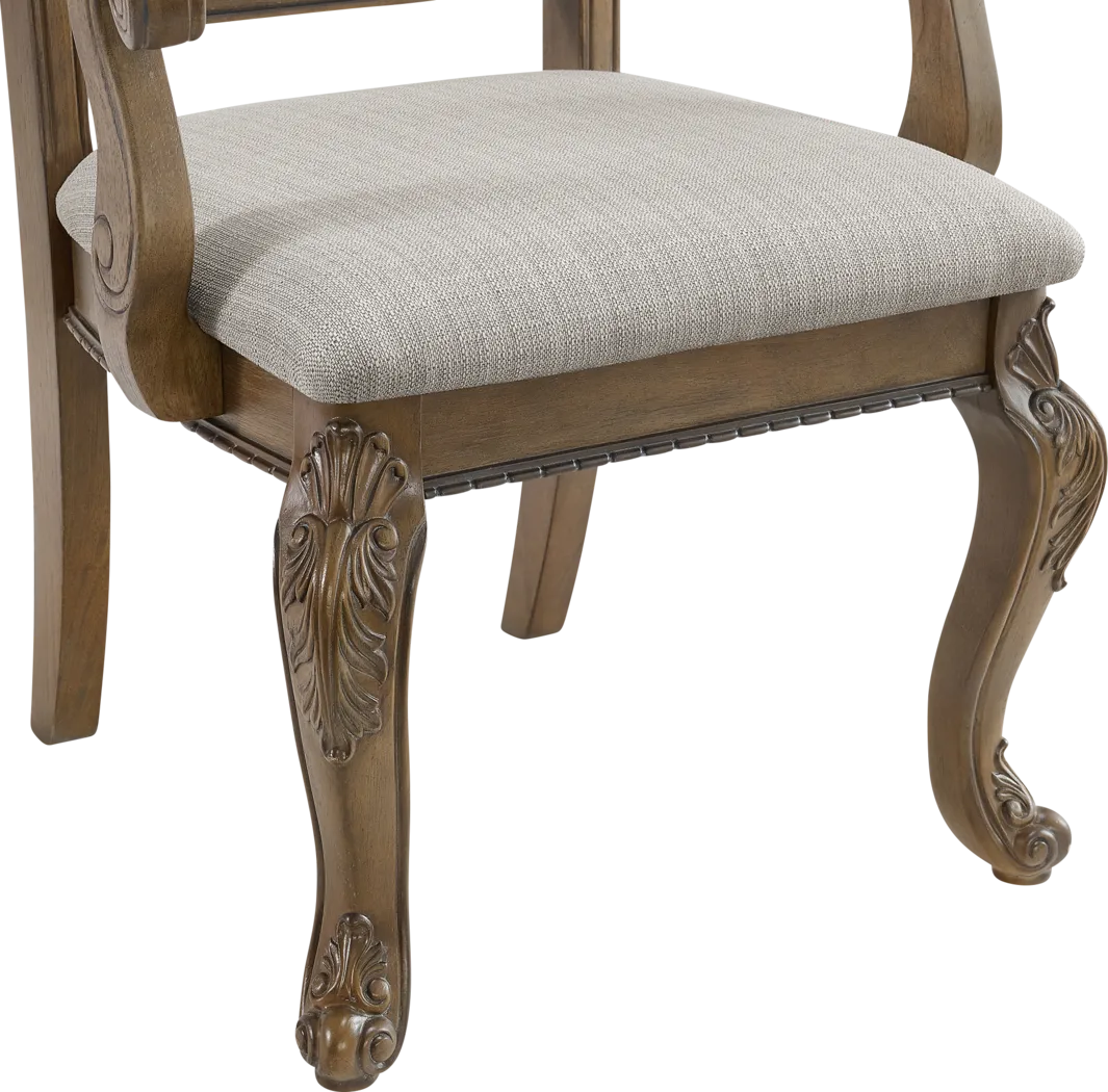 Germa Brown Side Chair, Set of 2 - Thumbnail - Image 6