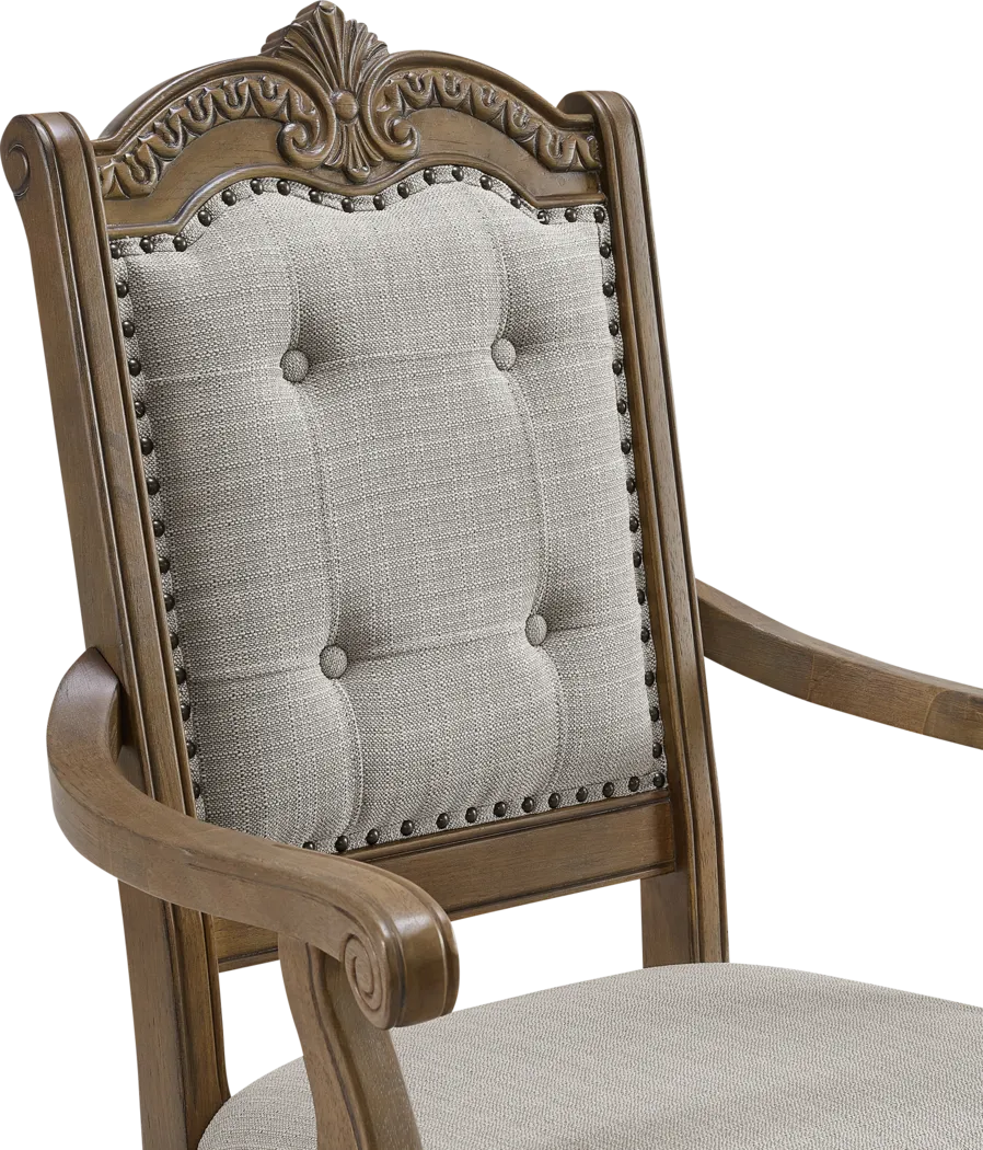 Germa Brown Side Chair, Set of 2 - Thumbnail - Image 7