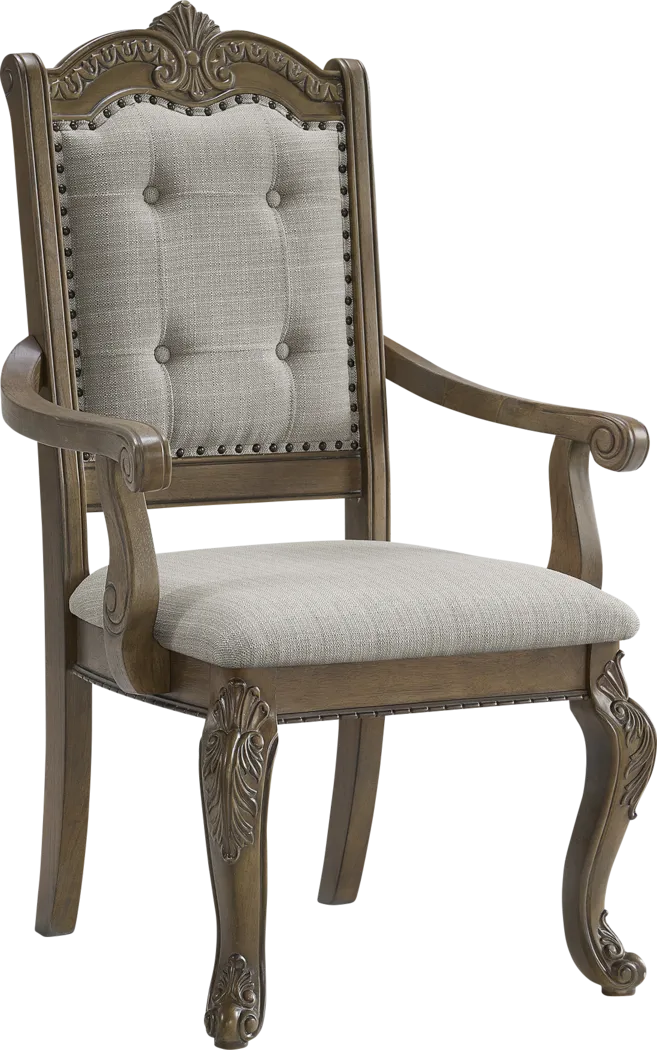 Germa Brown Side Chair, Set of 2 - Thumbnail - Image 1