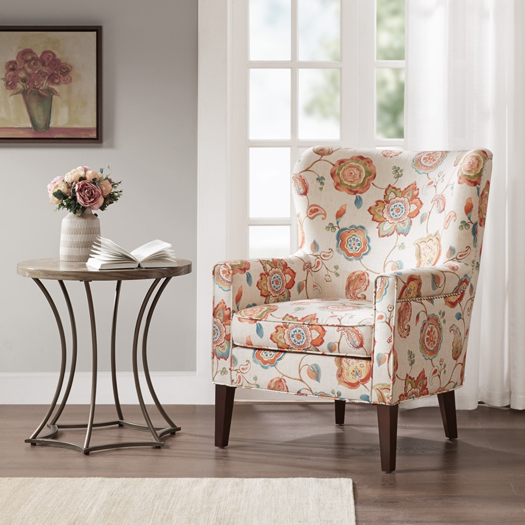 Gerod Beige Accent Chair - Thumbnail - Image 2