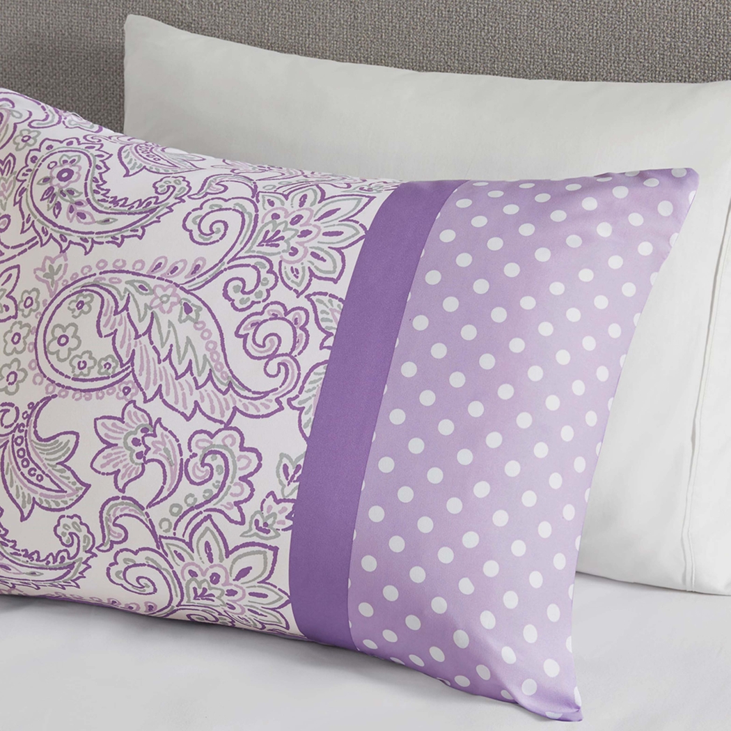 Gerra Purple Twin Comforter Set - Thumbnail - Image 6
