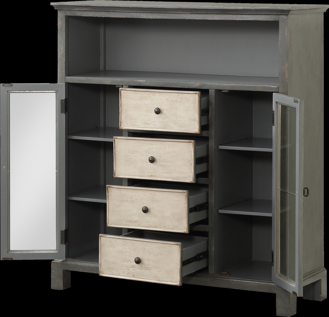 Gertrude Gray Accent Cabinet - Thumbnail - Image 4