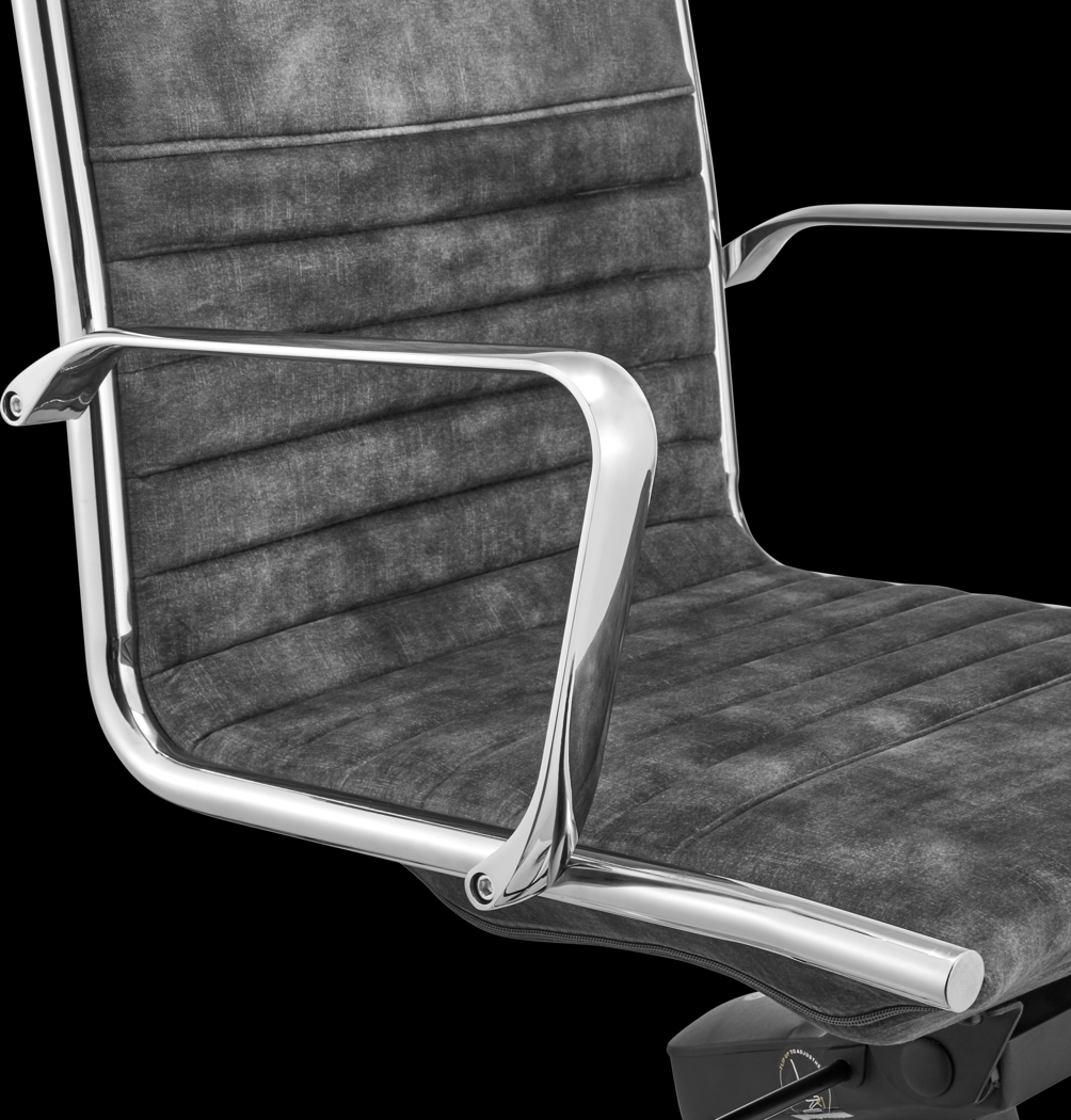 Gesell Gray Office Chair - Thumbnail - Image 7