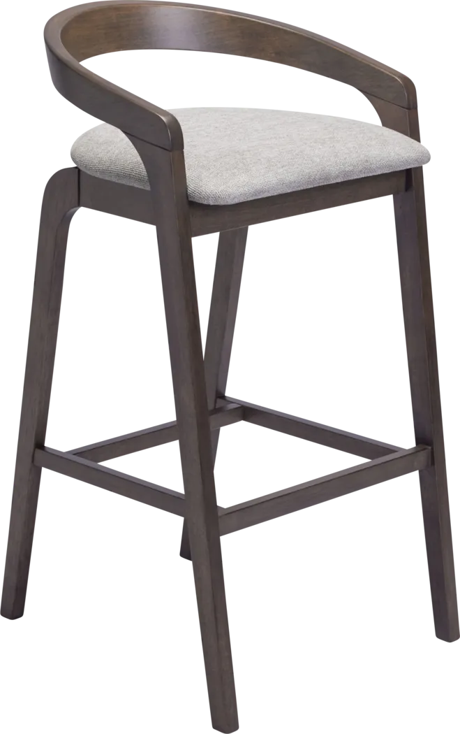 Getlu Gray Barstool, Set of 2 - Thumbnail - Image 4