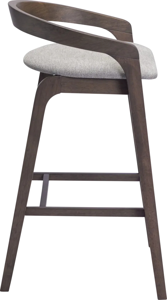 Getlu Gray Barstool, Set of 2 - Thumbnail - Image 5