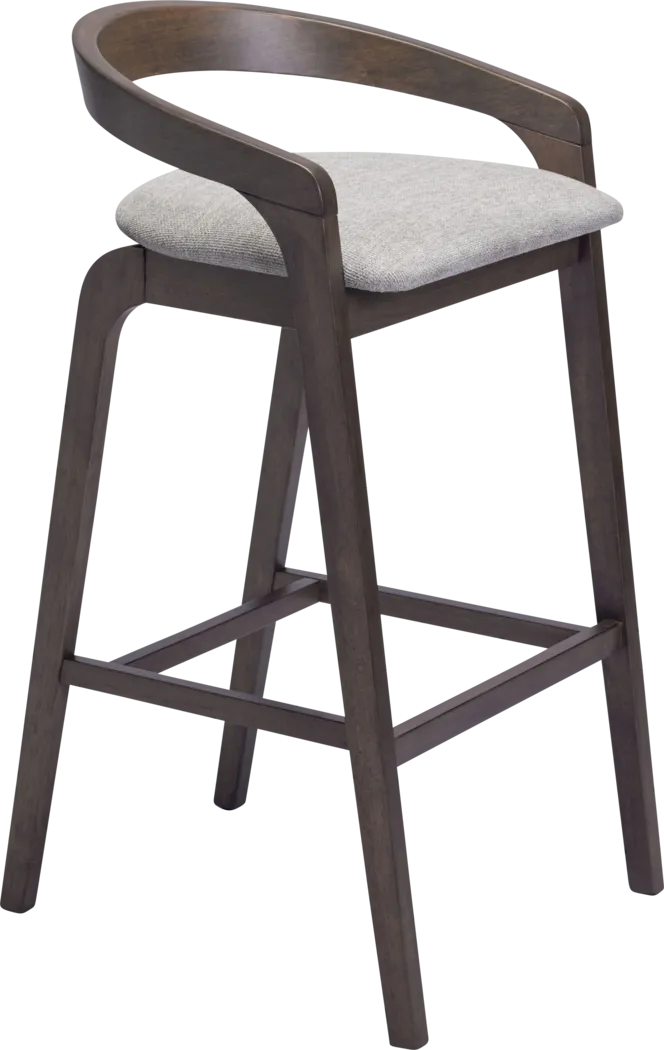Getlu Gray Barstool, Set of 2 - Thumbnail - Image 9