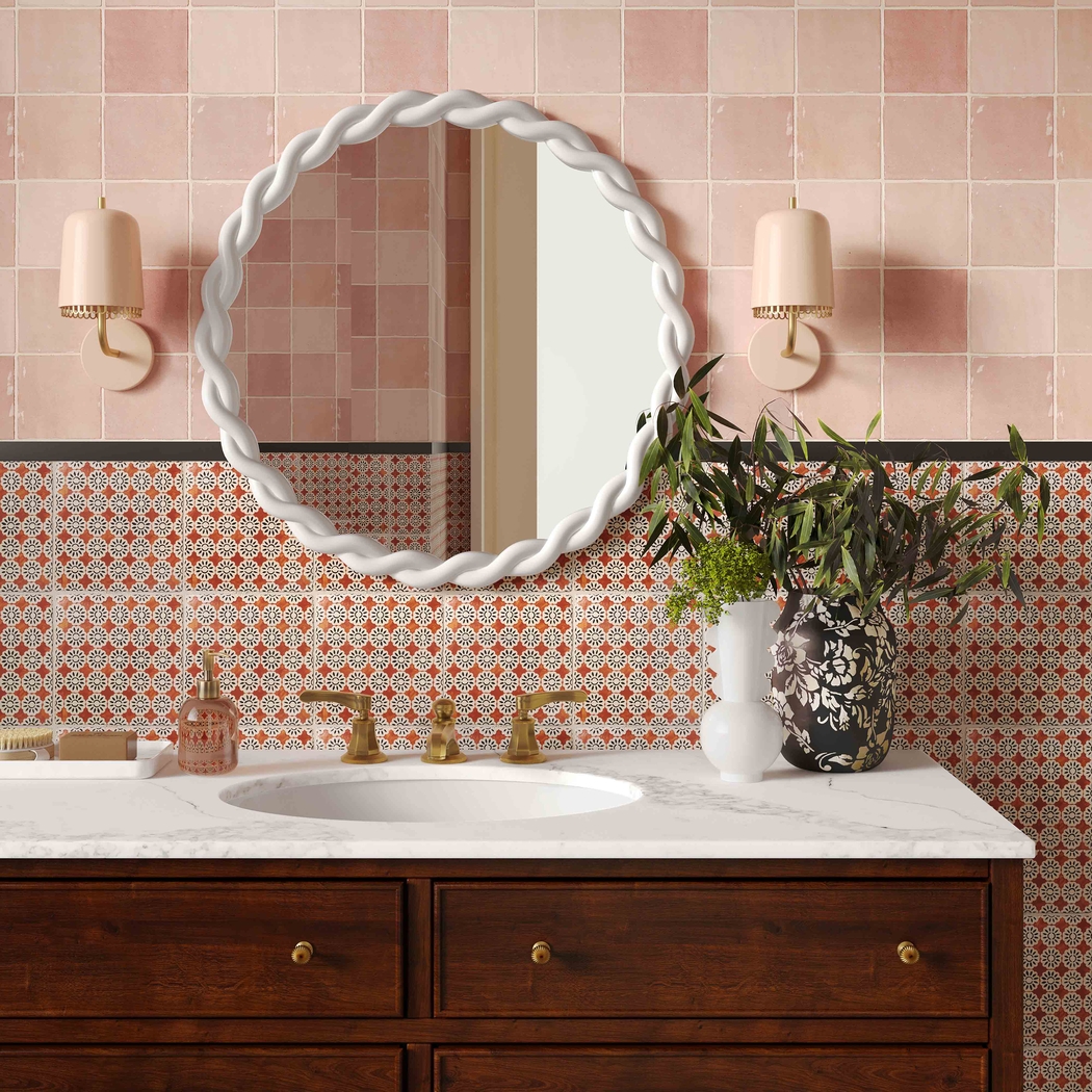 Getzelman II Cream Mirror - Thumbnail - Image 2