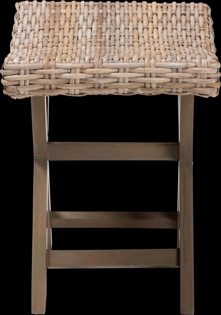 Geurin Taupe Ottoman - Thumbnail - Image 4