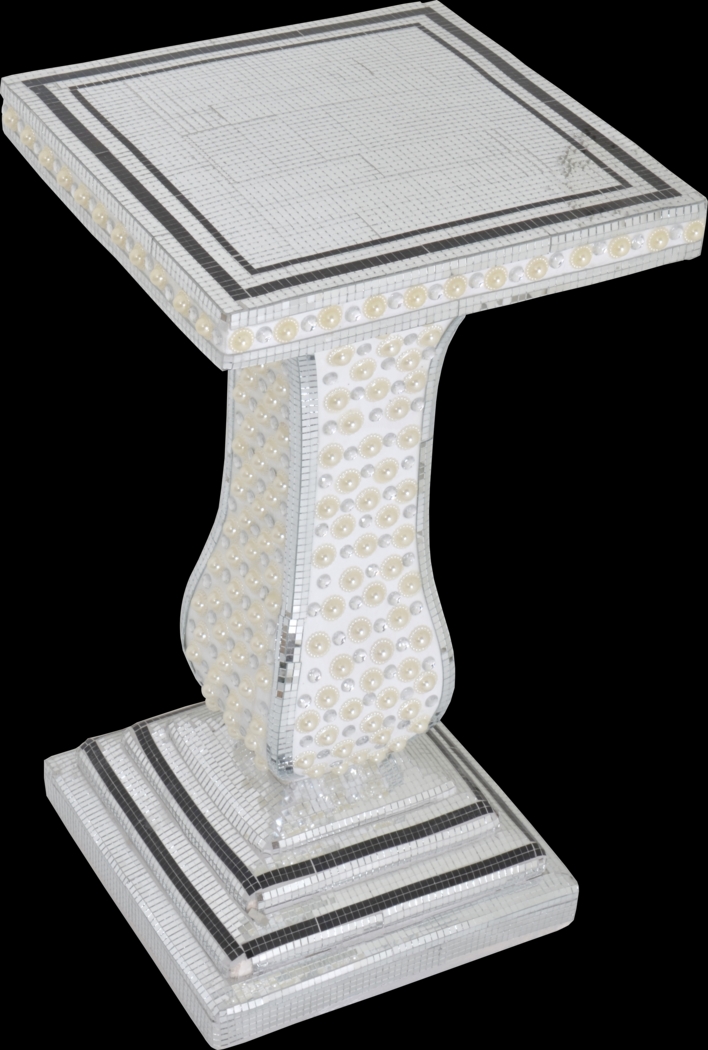 Ghada White Accent Table - Thumbnail - Image 2