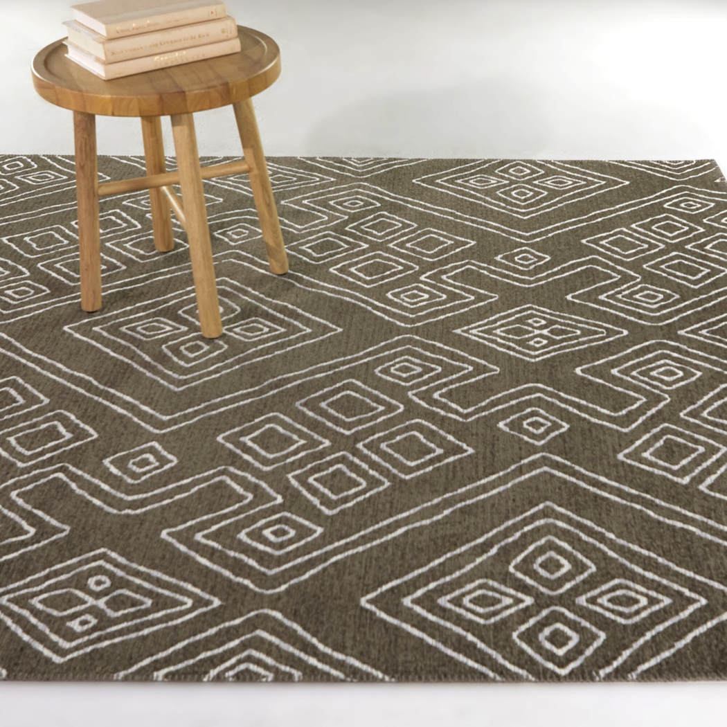 Ghimm Brown 7'10 x 10' Rug - Thumbnail - Image 2