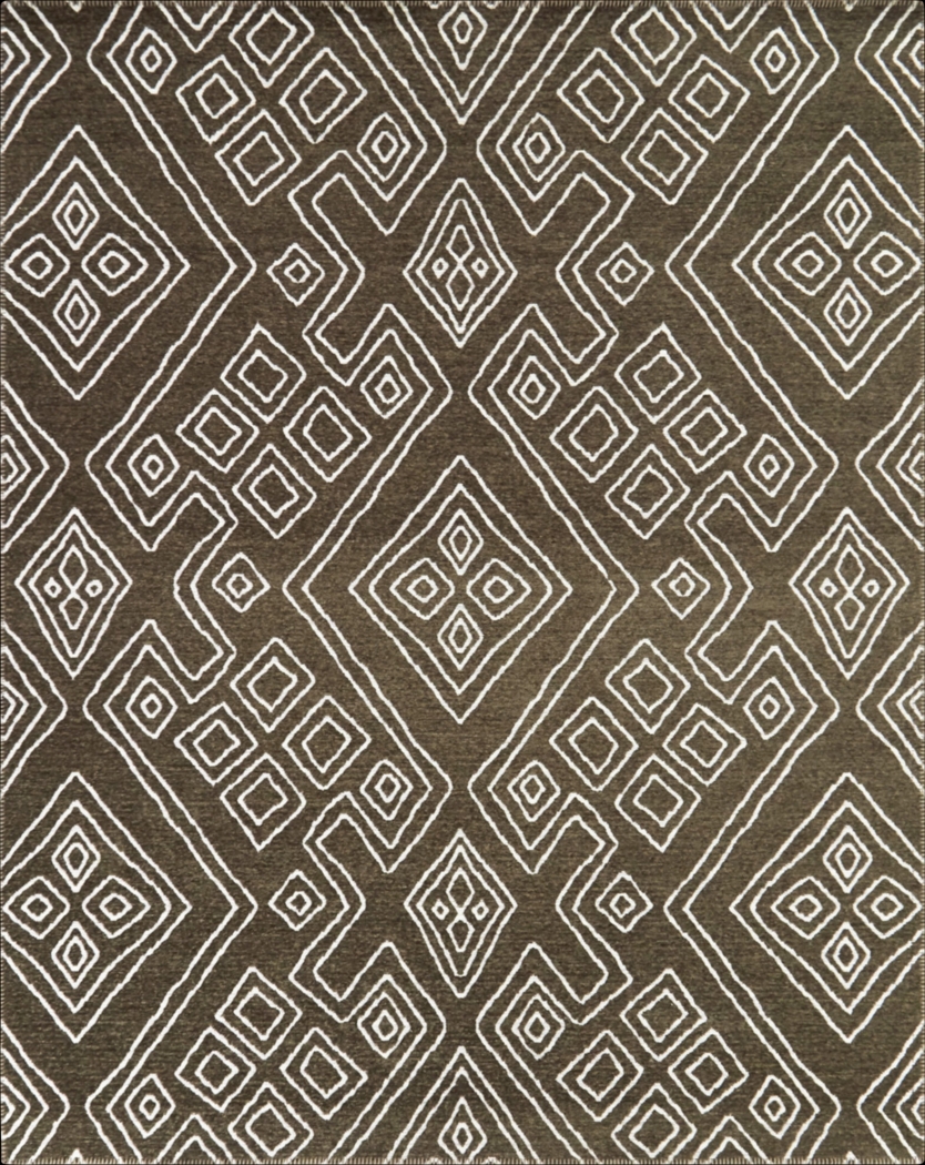 Ghimm Brown 7'10 x 10' Rug - Thumbnail - Image 1