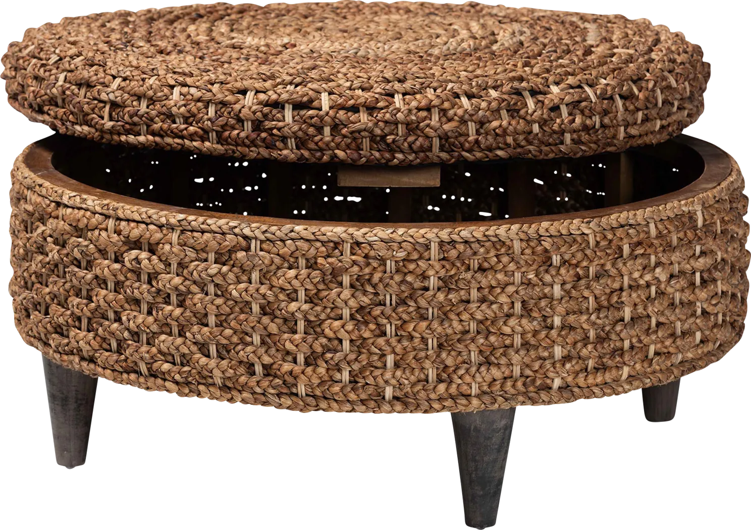 Ghostnite Brown Storage Ottoman - Thumbnail - Image 7