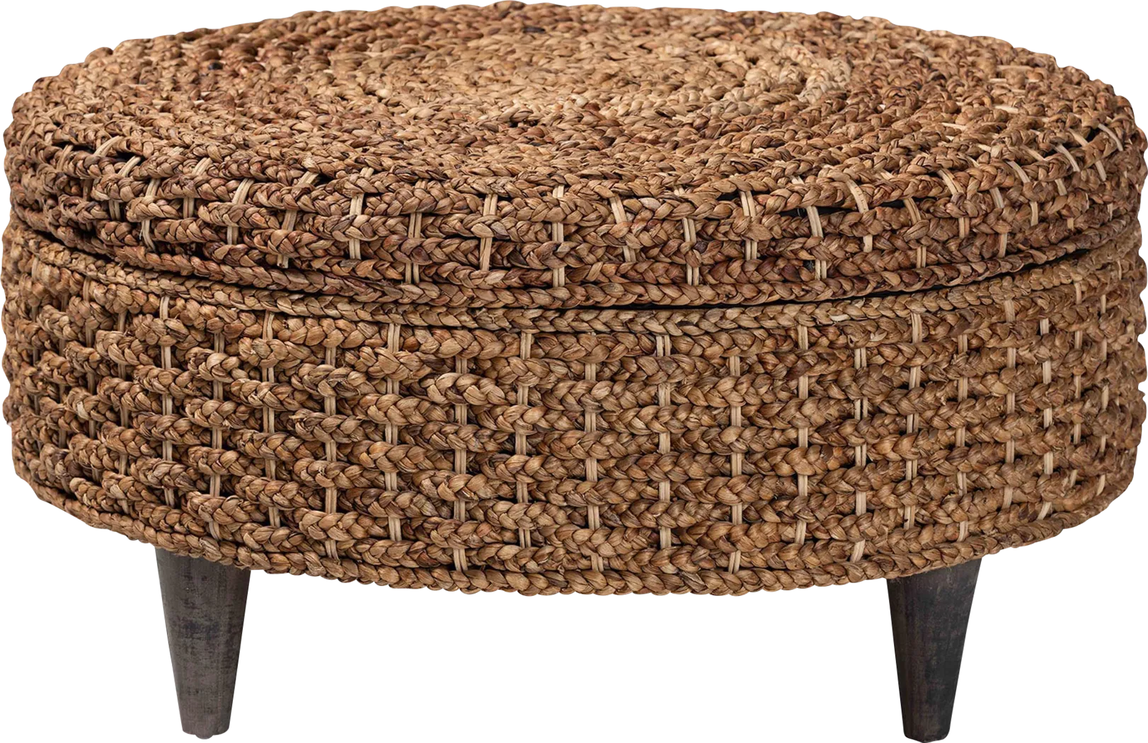 Ghostnite Brown Storage Ottoman - Thumbnail - Image 4