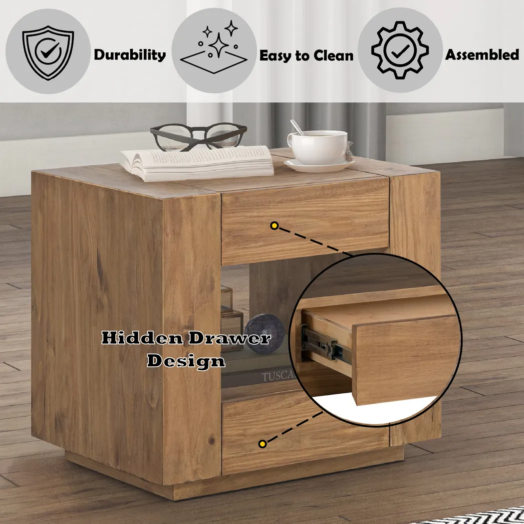 Giacomoy Brown End Table - Thumbnail - Image 9