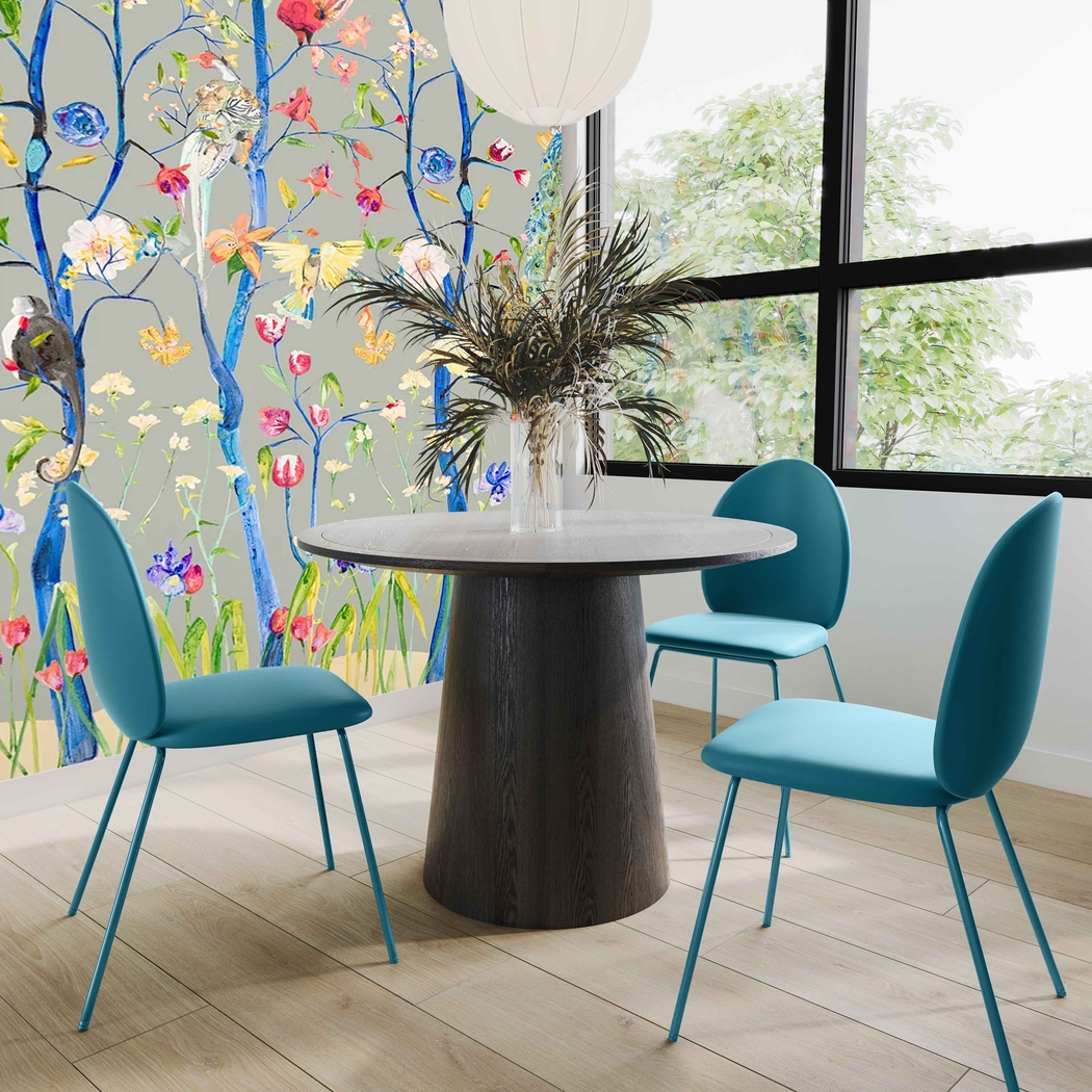 Giammona Blue Side Chair, Set of 2 - Thumbnail - Image 2