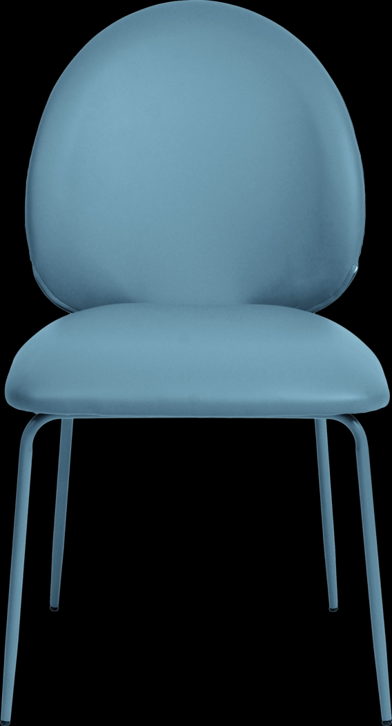 Giammona Blue Side Chair, Set of 2 - Thumbnail - Image 3
