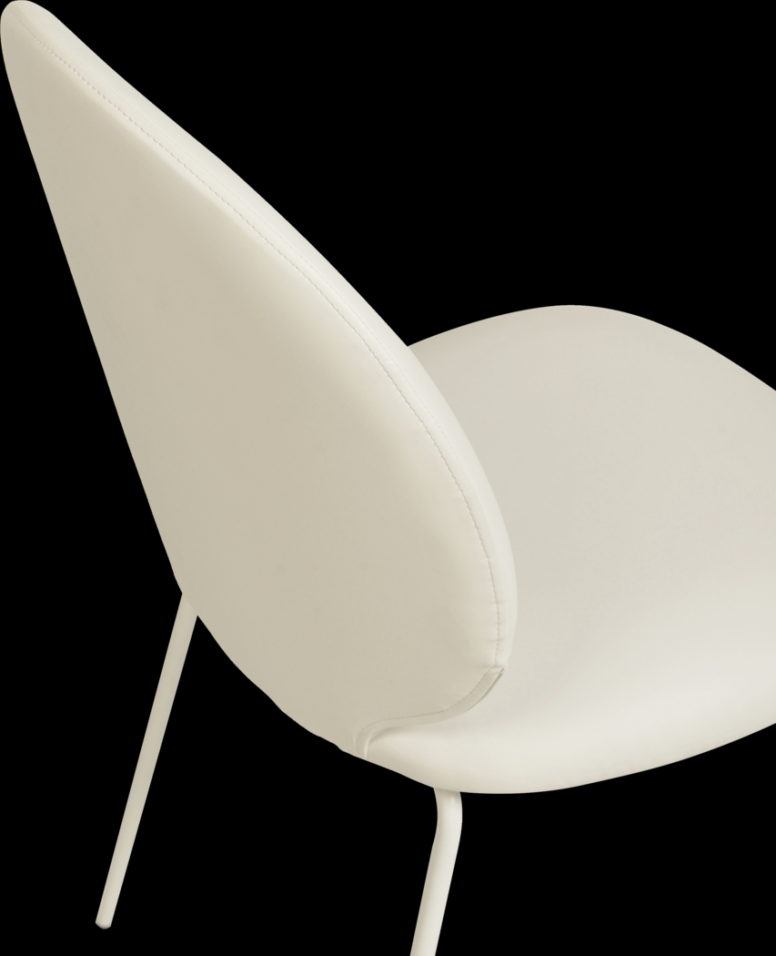 Giammona Cream Side Chair, Set of 2 - Thumbnail - Image 5