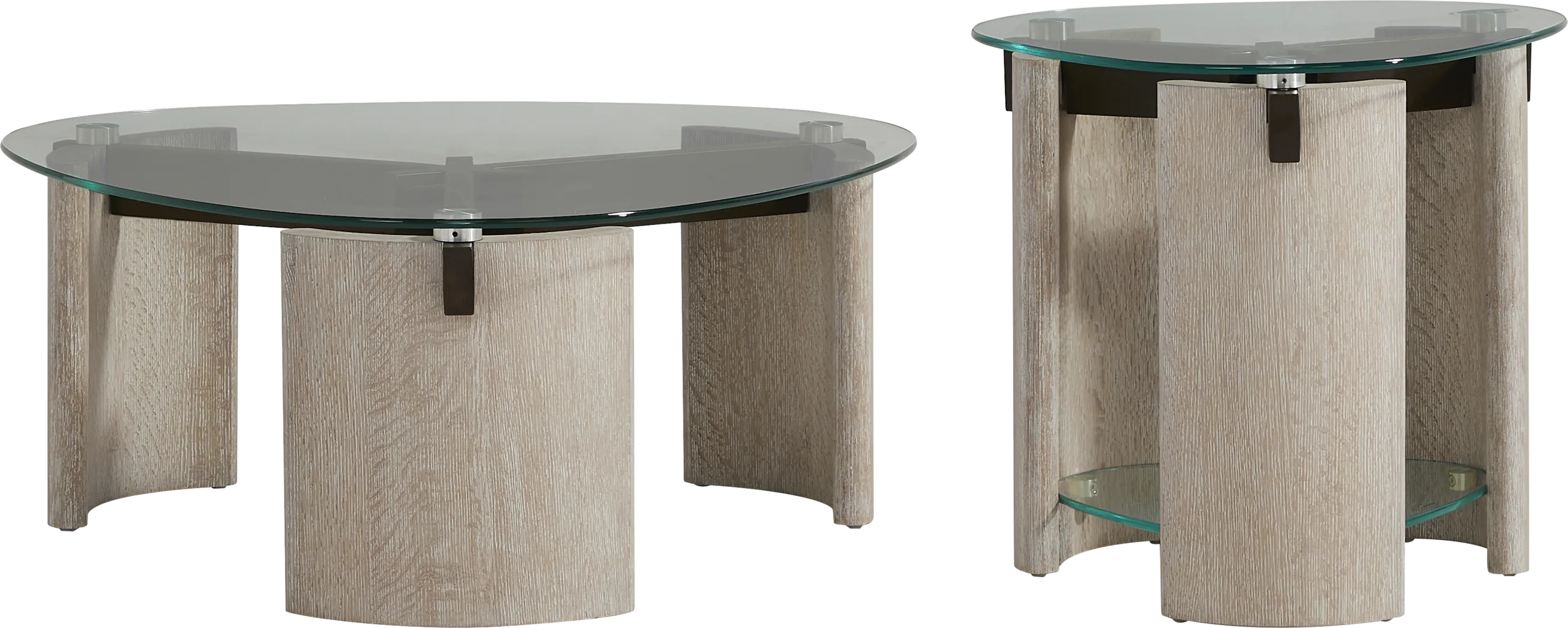 Giannis Brown 2 Pc Table Set - Thumbnail - Image 1