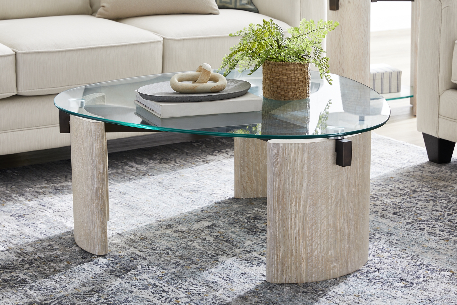 Giannis Brown Cocktail Table - Thumbnail - Image 2