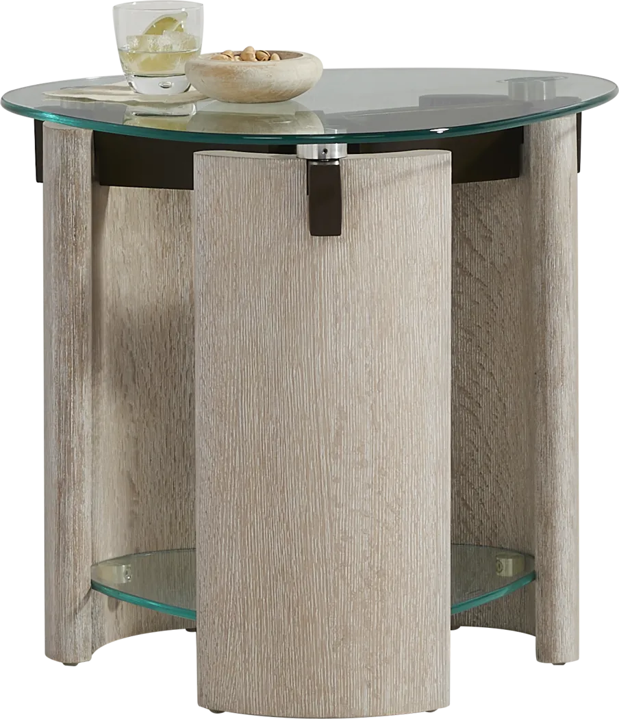 Giannis Brown End Table - Thumbnail - Image 3