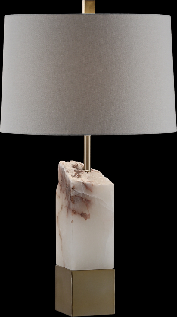 Giberstoun White Lamp - Thumbnail - Image 1