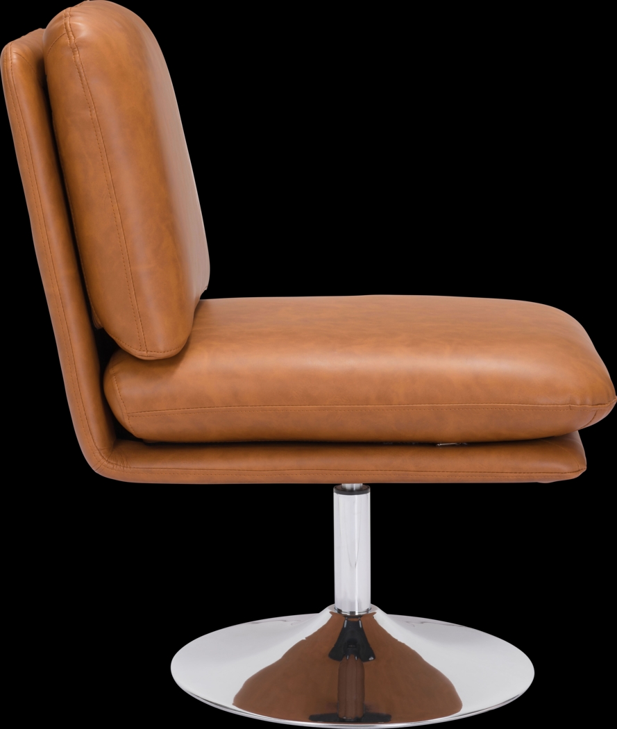 Gibstay Brown Accent Chair - Thumbnail - Image 3