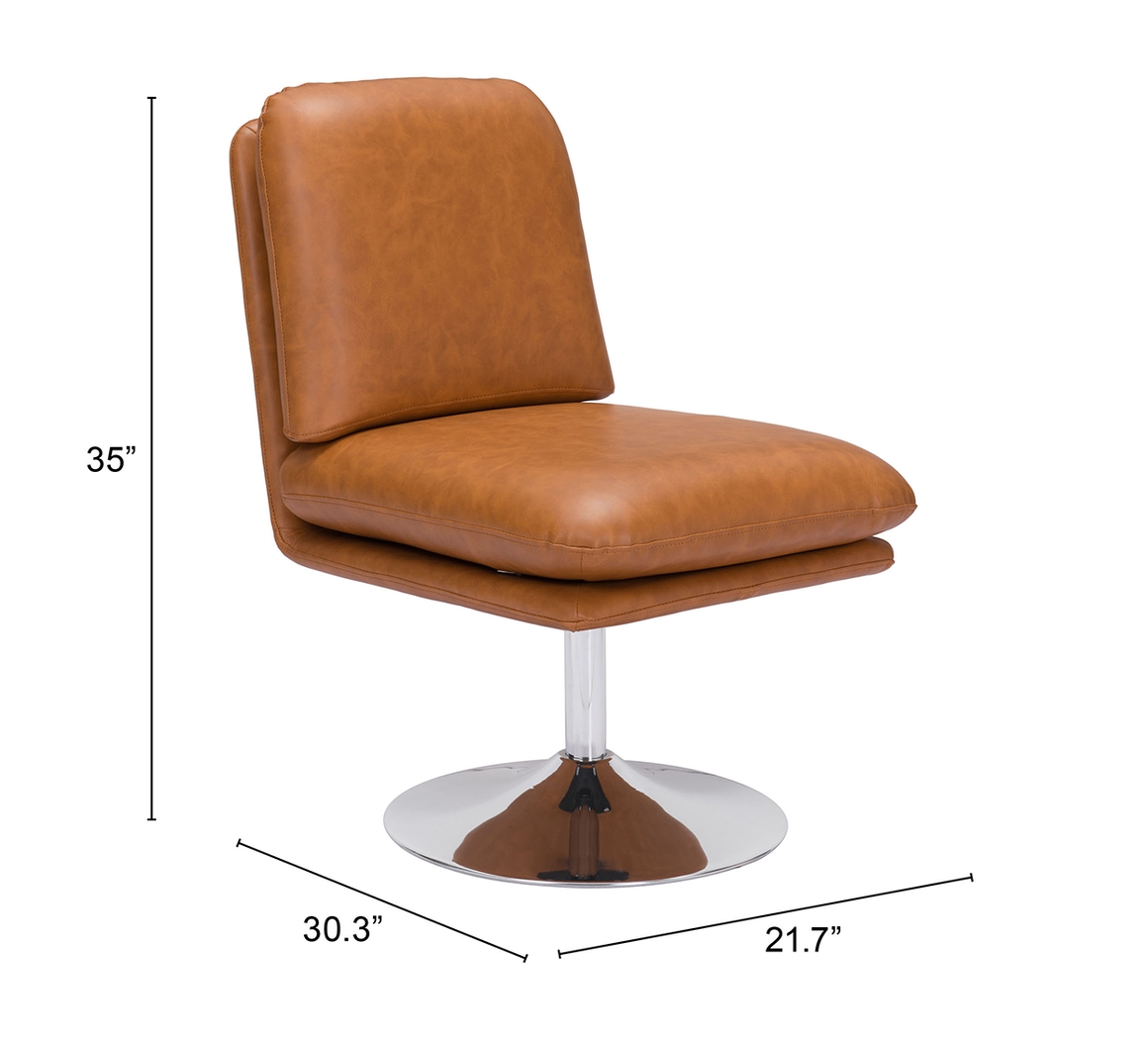 Gibstay Brown Accent Chair - Thumbnail - Image 9